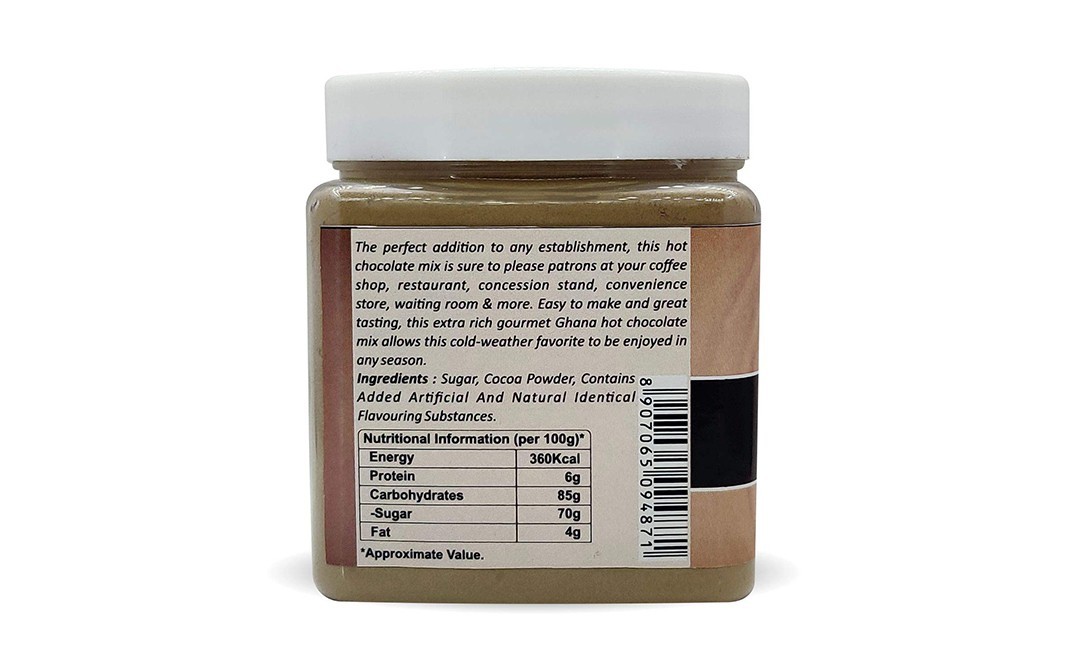 Puramio Ghana Hot Chocolate    Plastic Jar  350 grams
